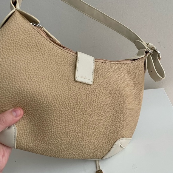 Kem white/beige similar to Chloe shoulder bag made in Italy - Picture 5 of 8